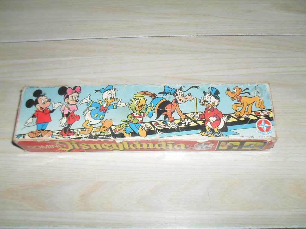Domino Disney, Vijf spelers of meer, Ophalen, Gebruikt