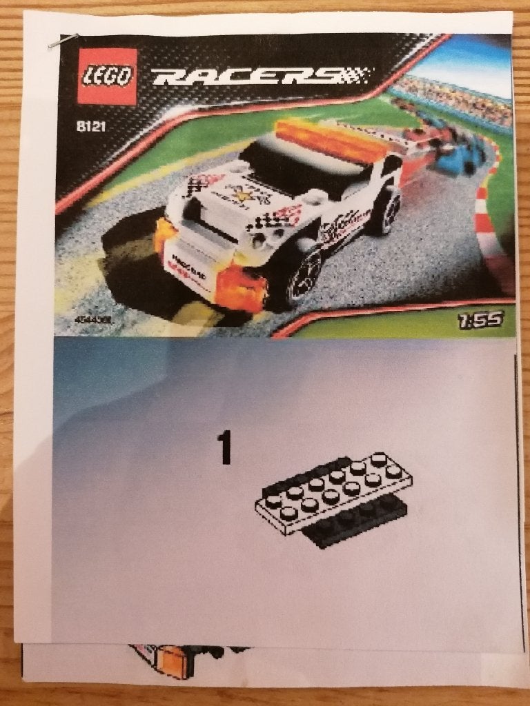 LEGO SET RACERS 8121-1 - Marshal Truck (2009)., Gebruikt, Verzenden, Lego, Compleet