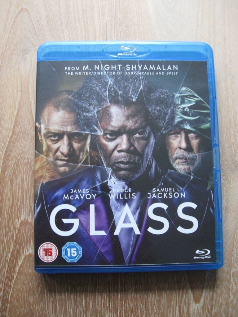Blu-ray Glass James McAvoy Bruce Willis Samuel L. Jackson, Engels, Nederlands, Film, Ophalen of Verzenden