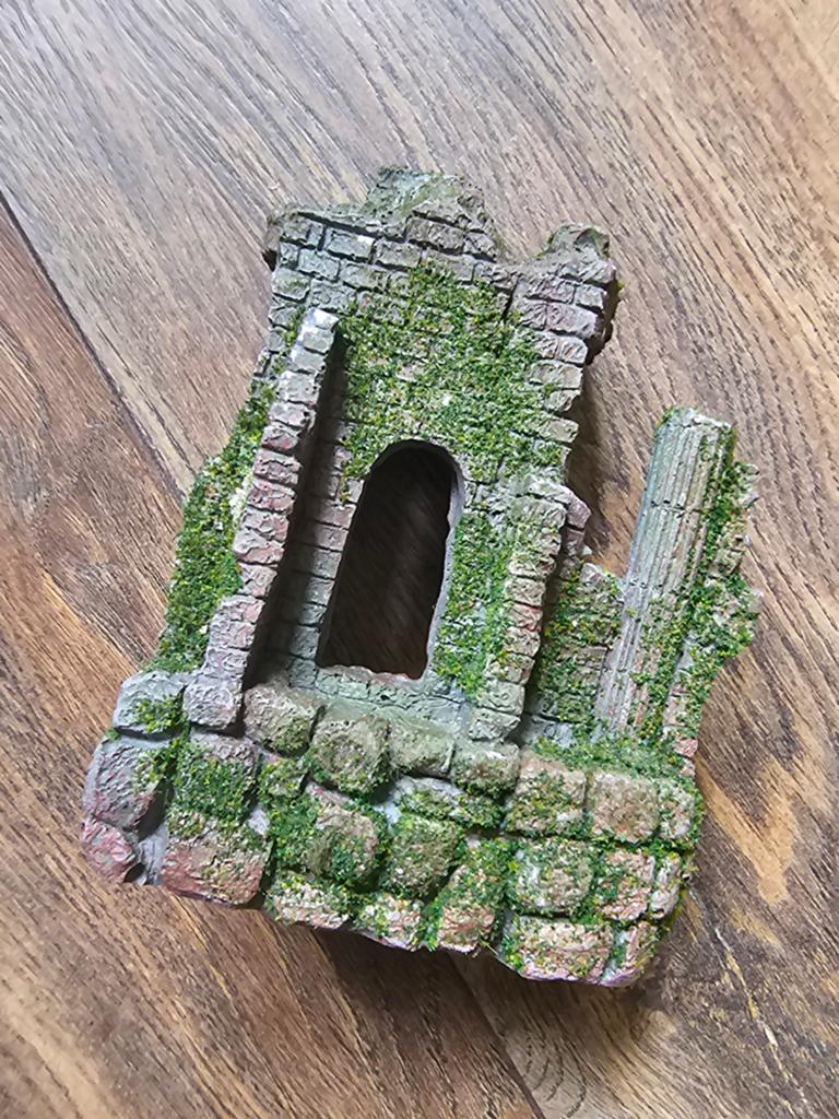 Aquarium decoratie tempel, Ophalen of Verzenden, Gebruikt, Decoratie, Overige merken