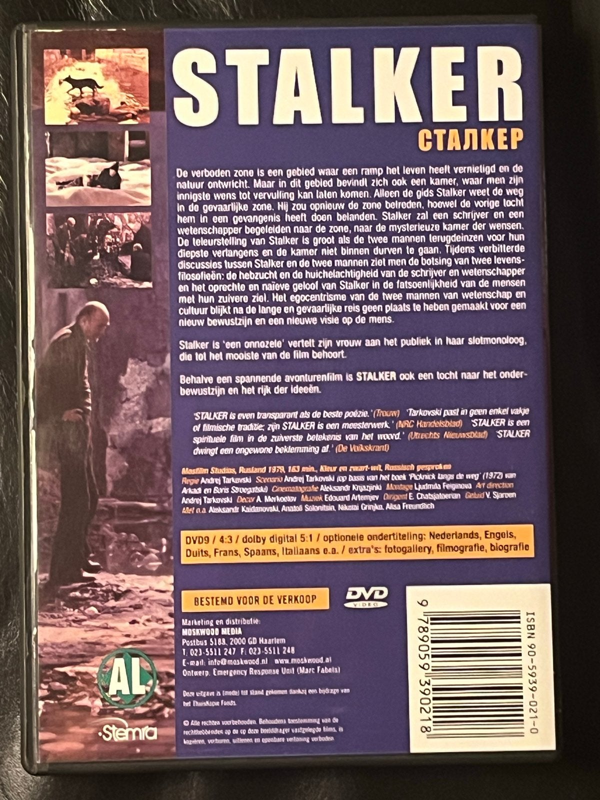 Stalker - Andrei Tarkovski Collectie - 2dvd Special Edition, Bonusmateriaal, Alle leeftijden, Nederlands, Ophalen of Verzenden