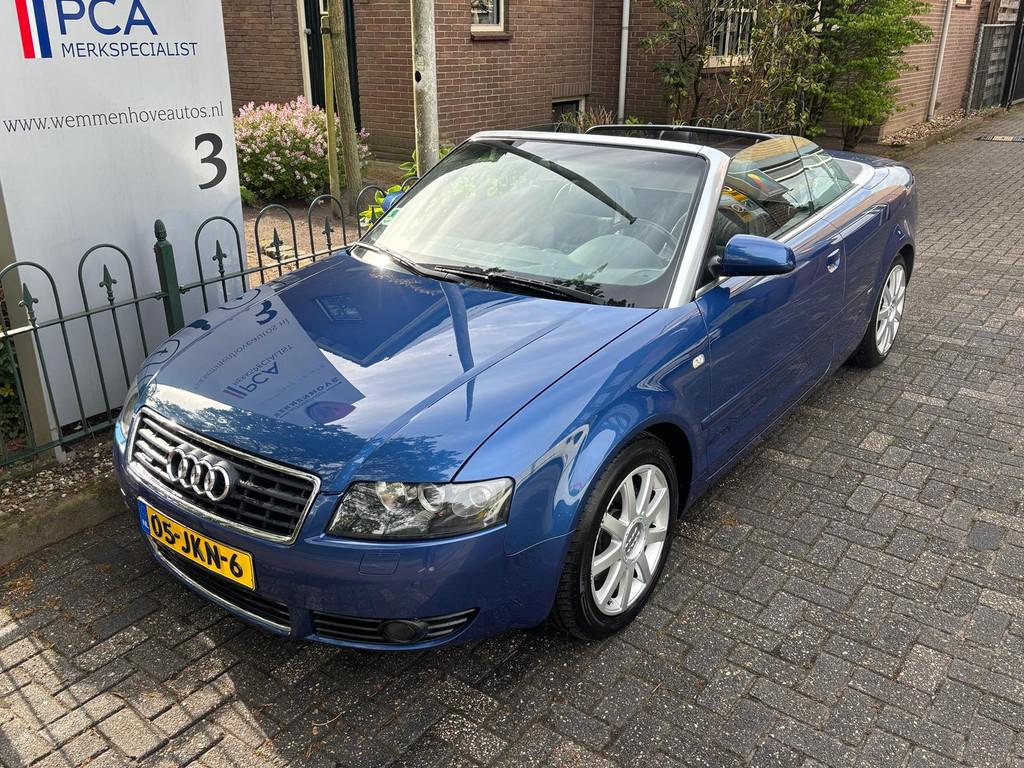 Audi A4 Cabriolet 3.0 V6 quattro Leer/Automaat/Navi/ECC/Alu, Automaat, Gebruikt, A4, Leder