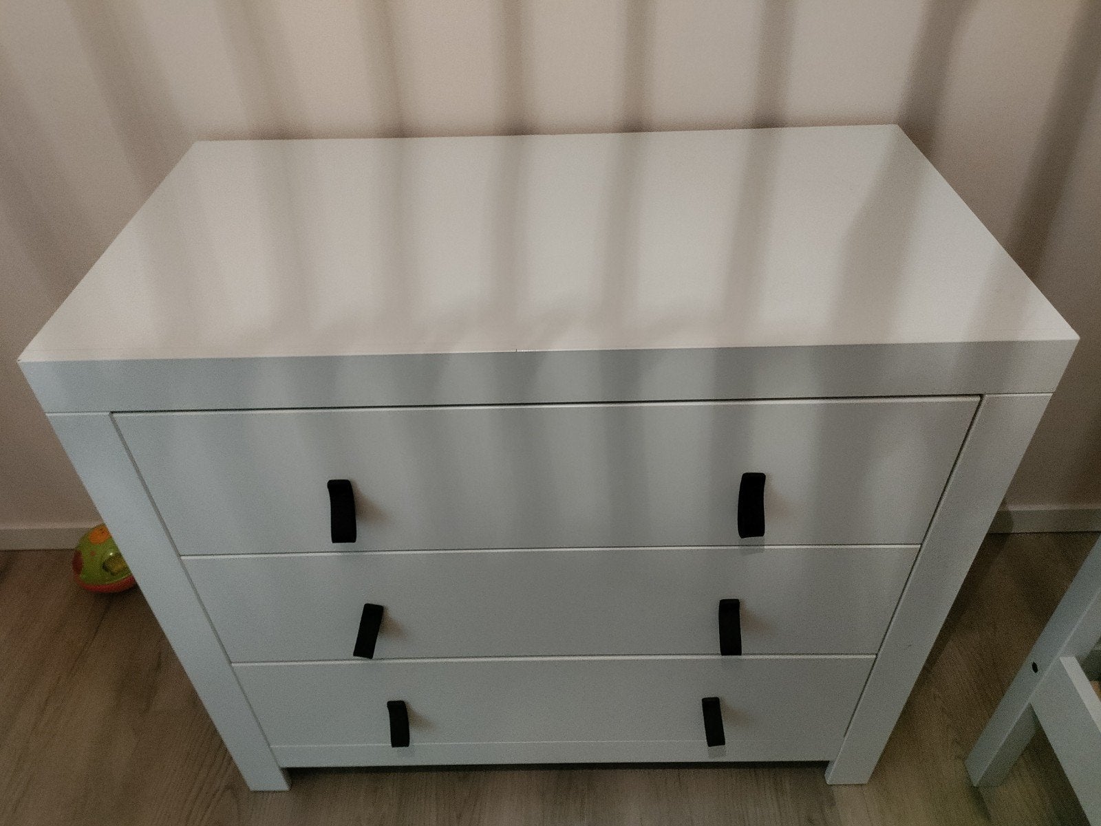Witte Bopita Commode met 3 Lades - Zo goed als nieuw, Kinderen en Baby's, Kinderkamer | Commodes en Kasten, Ophalen, 50 tot 70 cm