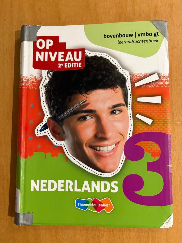 Op Niveau 3 Nederlands 2e editie VMBO GT leeropdrachtenboek, Boeken, Schoolboeken, Ophalen of Verzenden, Gelezen, VMBO, Nederlands