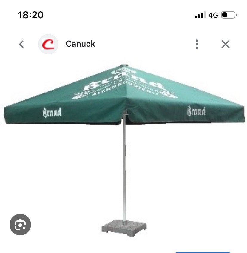 Horeca-parasol, grote parasol, Tuin en Terras, Parasols, Ophalen, Zo goed als nieuw, Meer dan 4 meter