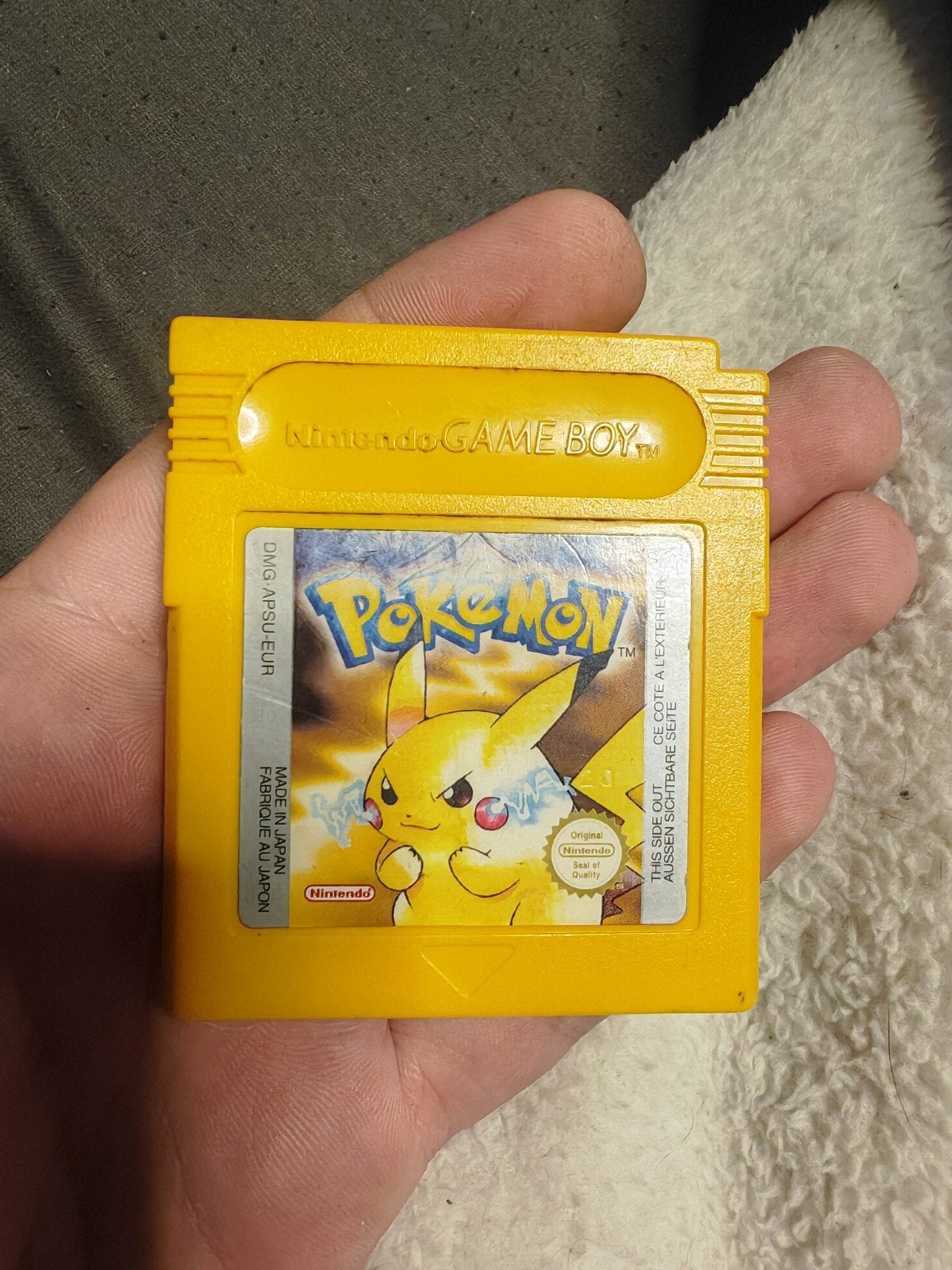 Pokémon Yellow Game Boy Color (Gameboy), Ophalen, Gebruikt, 1 speler, Role Playing Game (Rpg)