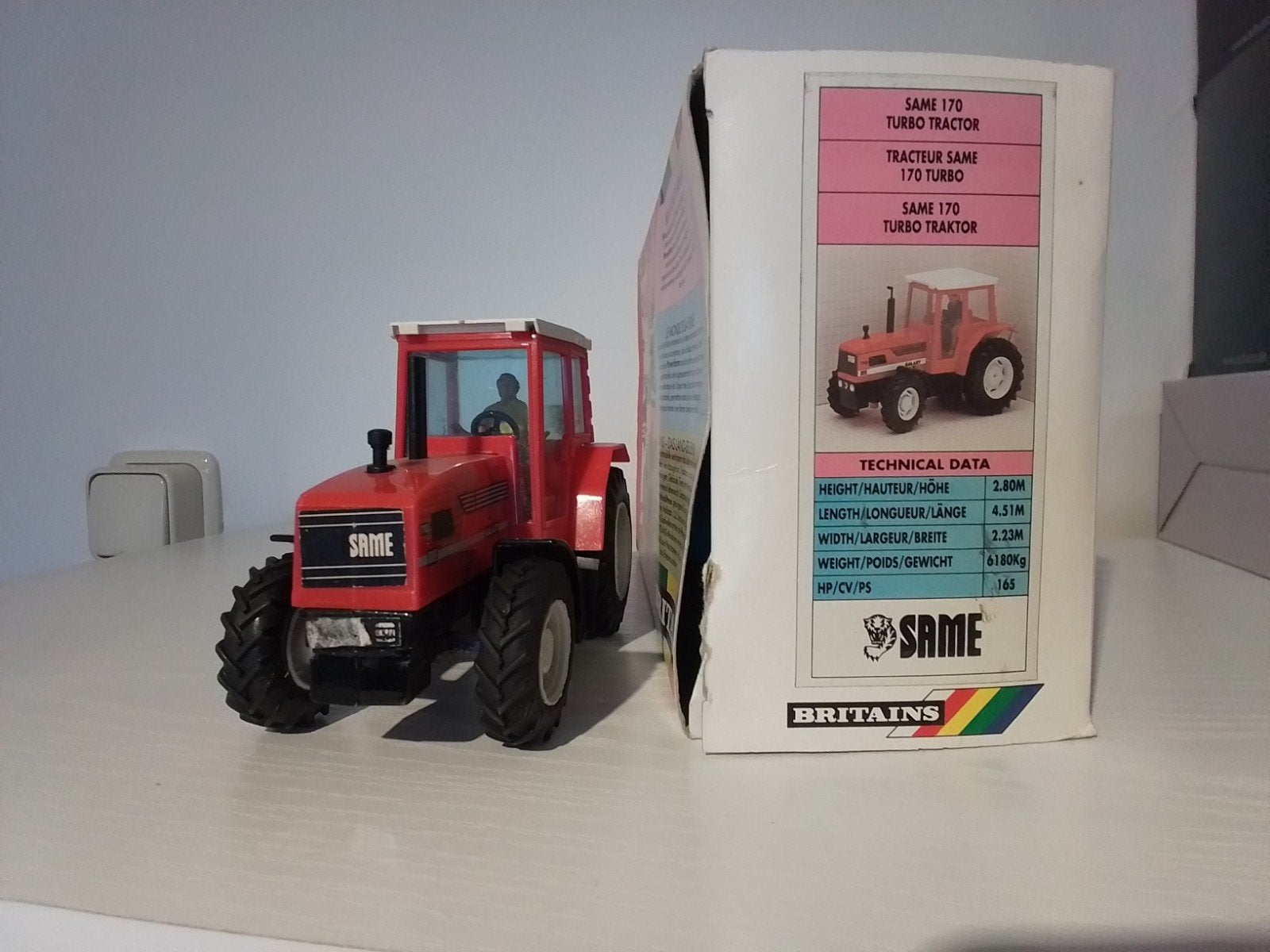 Same 170 Galaxy, Ophalen of Verzenden, Gebruikt, Tractor of Landbouw, Britains