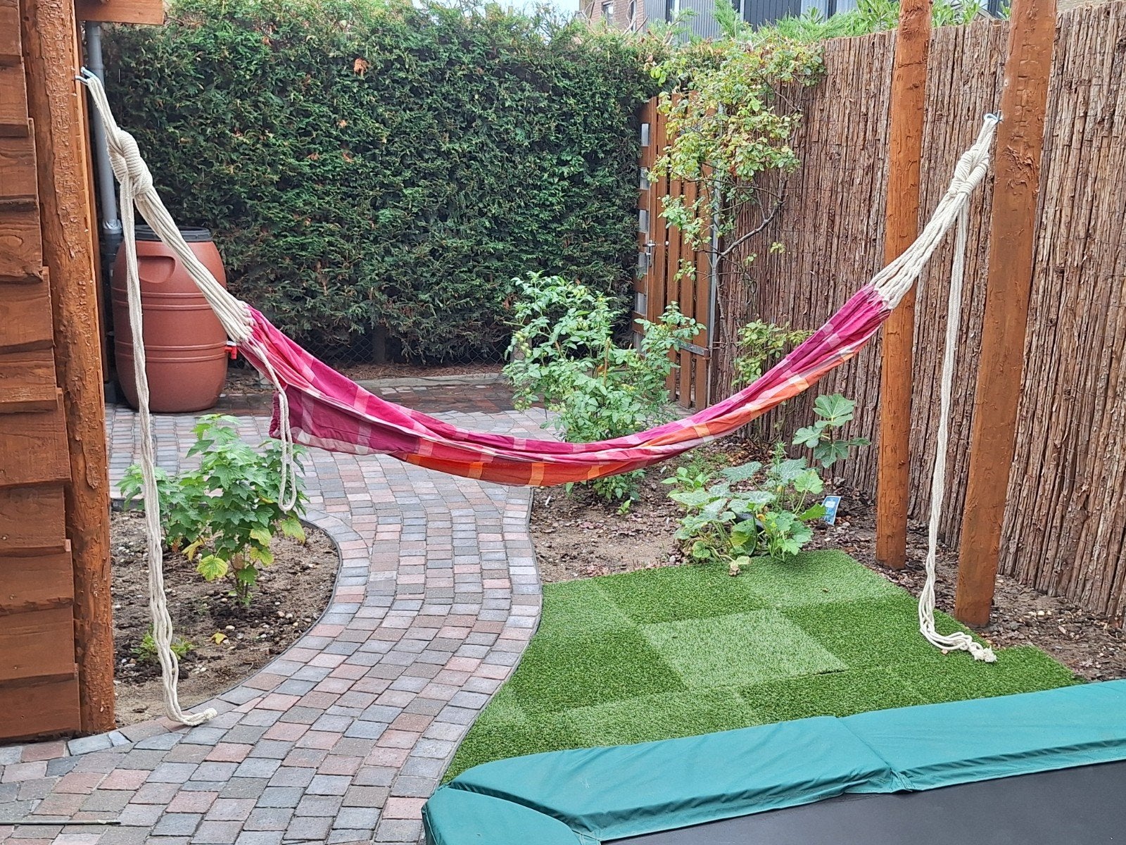 Kleurrijke 100% katoenen hangmat - Luxe Home Decoration, Tuin en Terras, Hangmatten, Ophalen