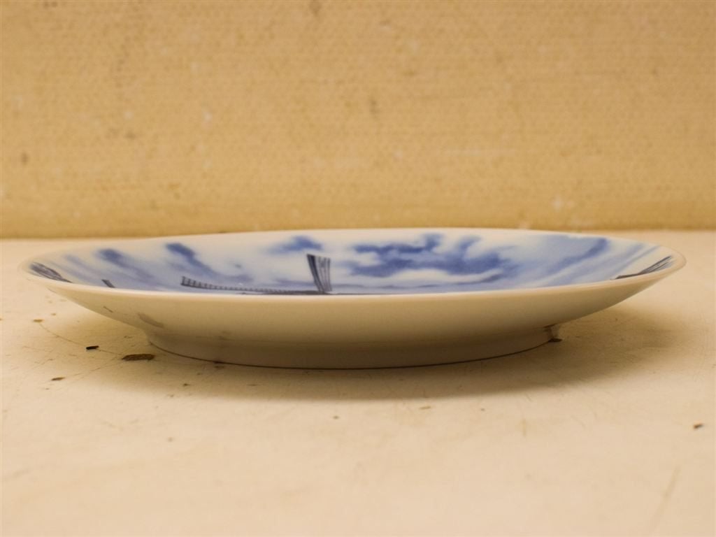 Delftsblauw Wandbord 51886, Ophalen of Verzenden, Gebruikt