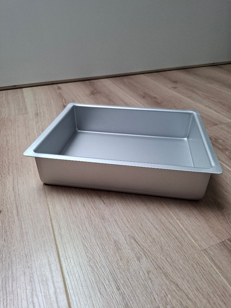 PME Bakvorm Rechthoekig 229x305x76mm, Ophalen of Verzenden, Gebruikt, Taarten, Bakvorm