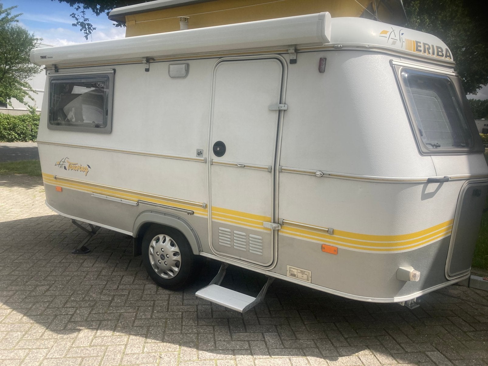 Zeer mooie Eriba touring, triton ,lengtebedden, vaste luifel, Eriba.de, Eriba.de, Schokbreker, Eriba