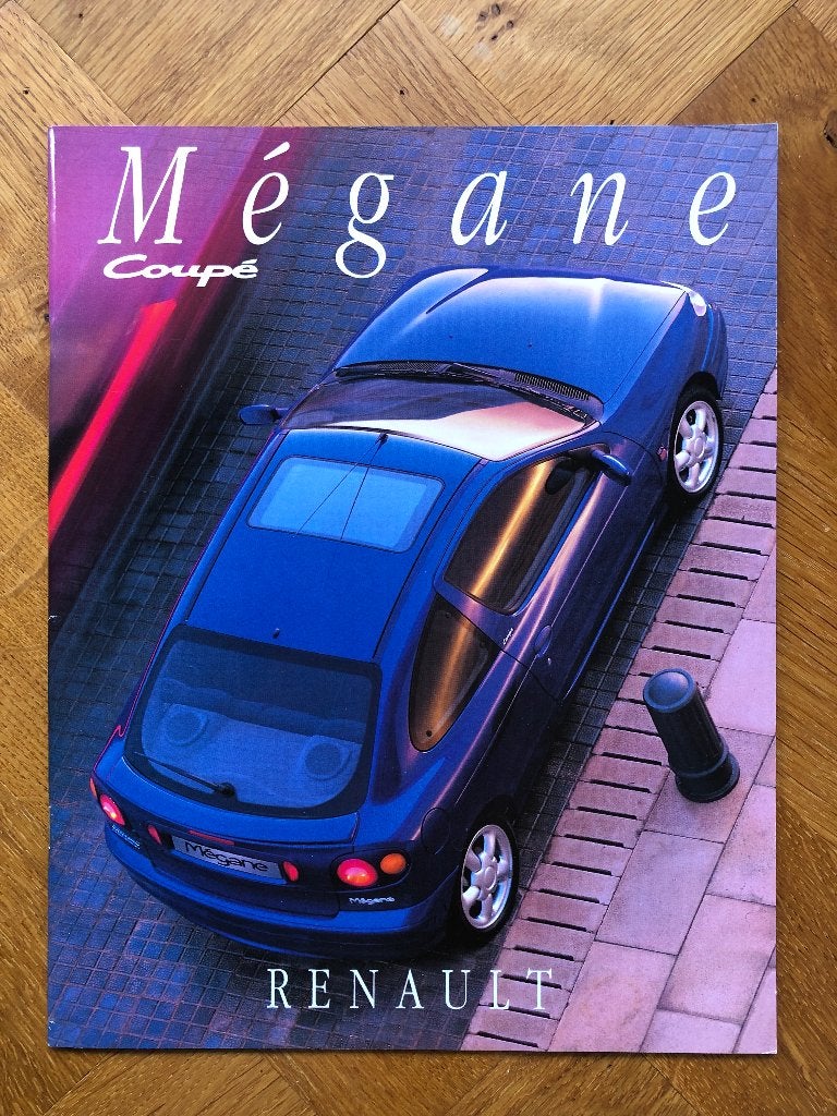 Renault Megane Coupé folder 1996, Verzenden, Renault, Nieuw, Renault