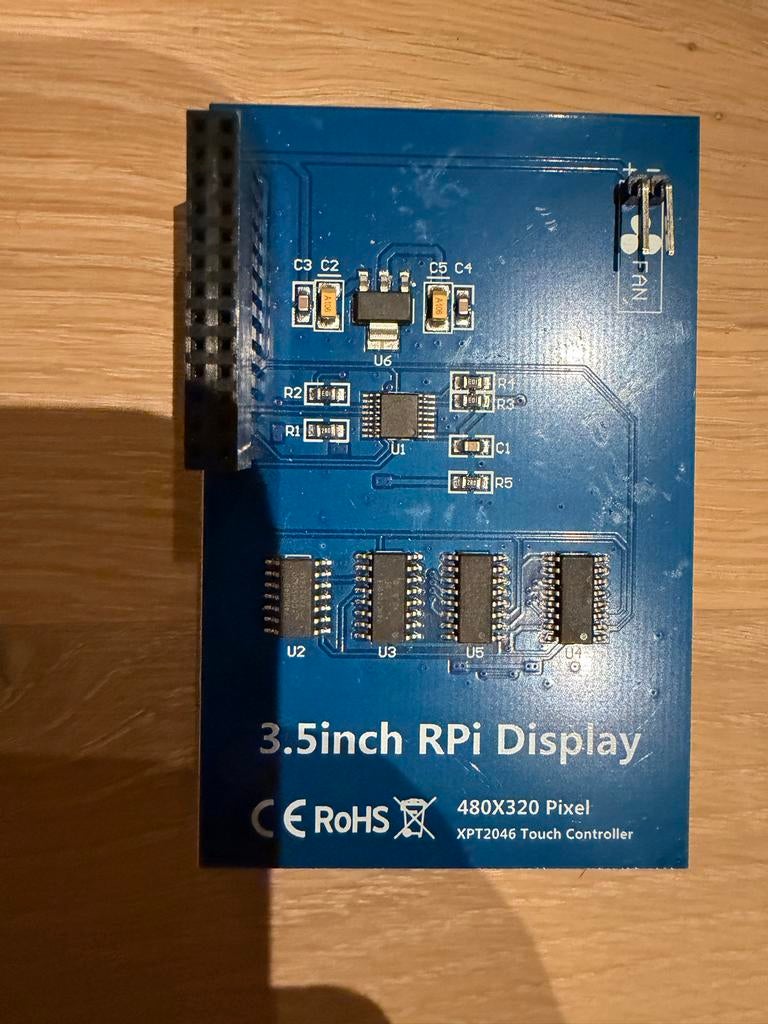 3,5inch display voor raspberry PI, Ophalen of Verzenden, Zo goed als nieuw
