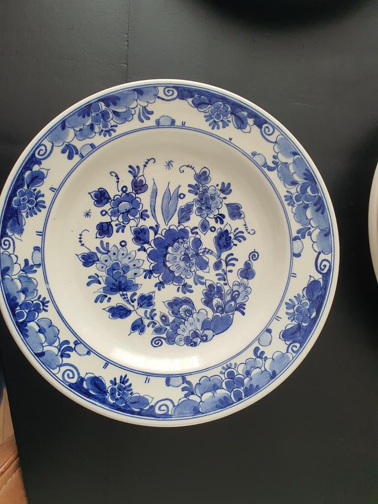 Delfts Blauw bord - Zenith Gouda - Made in Holland, Antiek en Kunst, Ophalen of Verzenden