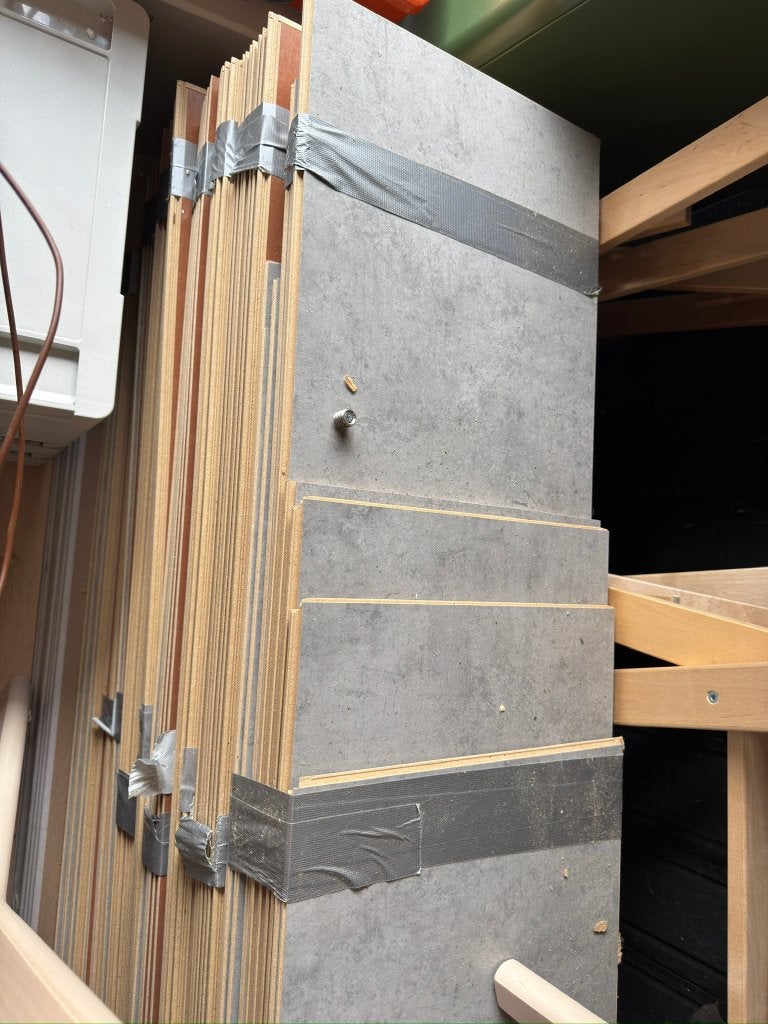 20m2 laminaat, Ophalen, Gebruikt, 50 tot 150 cm, 10 m² of meer