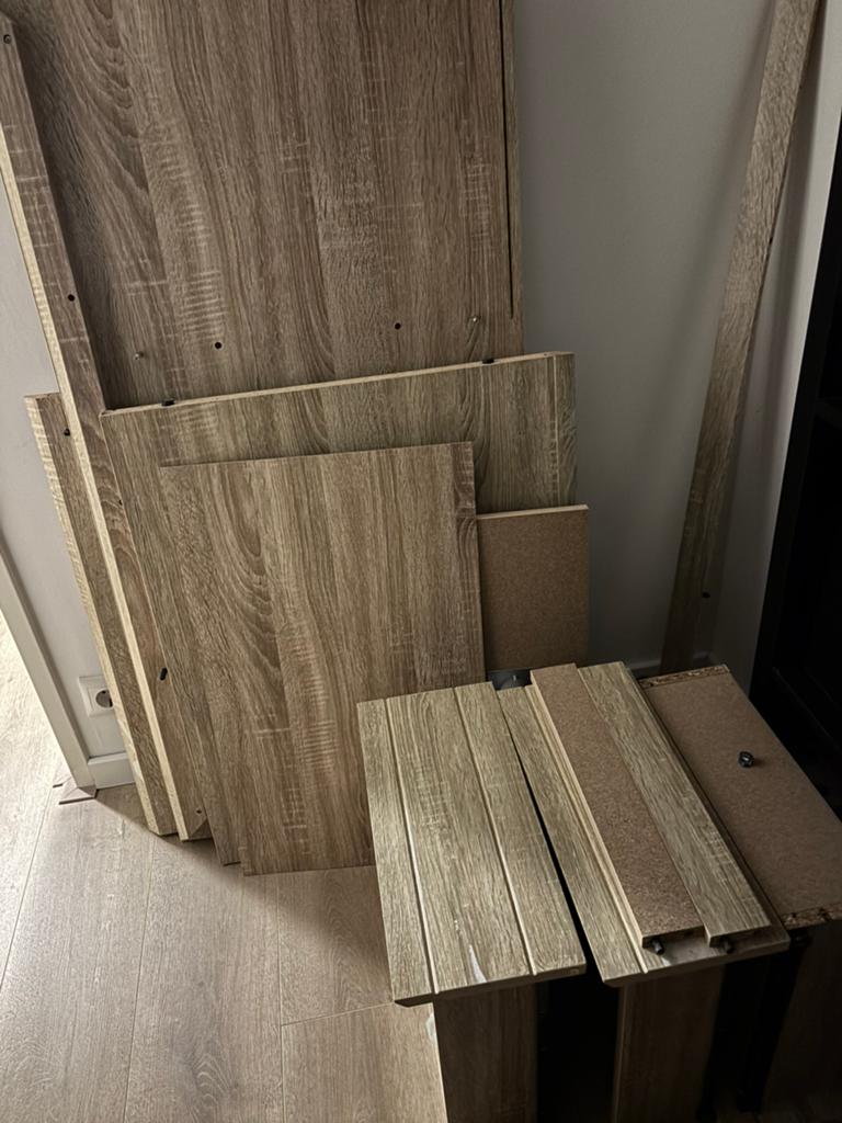 Overbodig hout - Diverse planken en balken, Doe-het-zelf en Verbouw, Hout en Planken, Ophalen, Gebruikt, Minder dan 25 mm, Plank