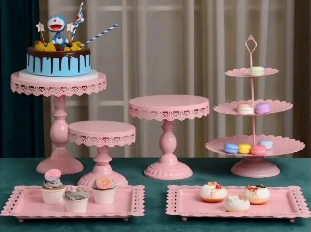 Taartstandaarden, dienbladen en etagere, cupcake, Ophalen