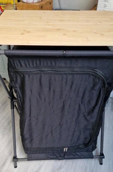 Froyak Campingkast met bamboe planken, Ophalen, Zo goed als nieuw