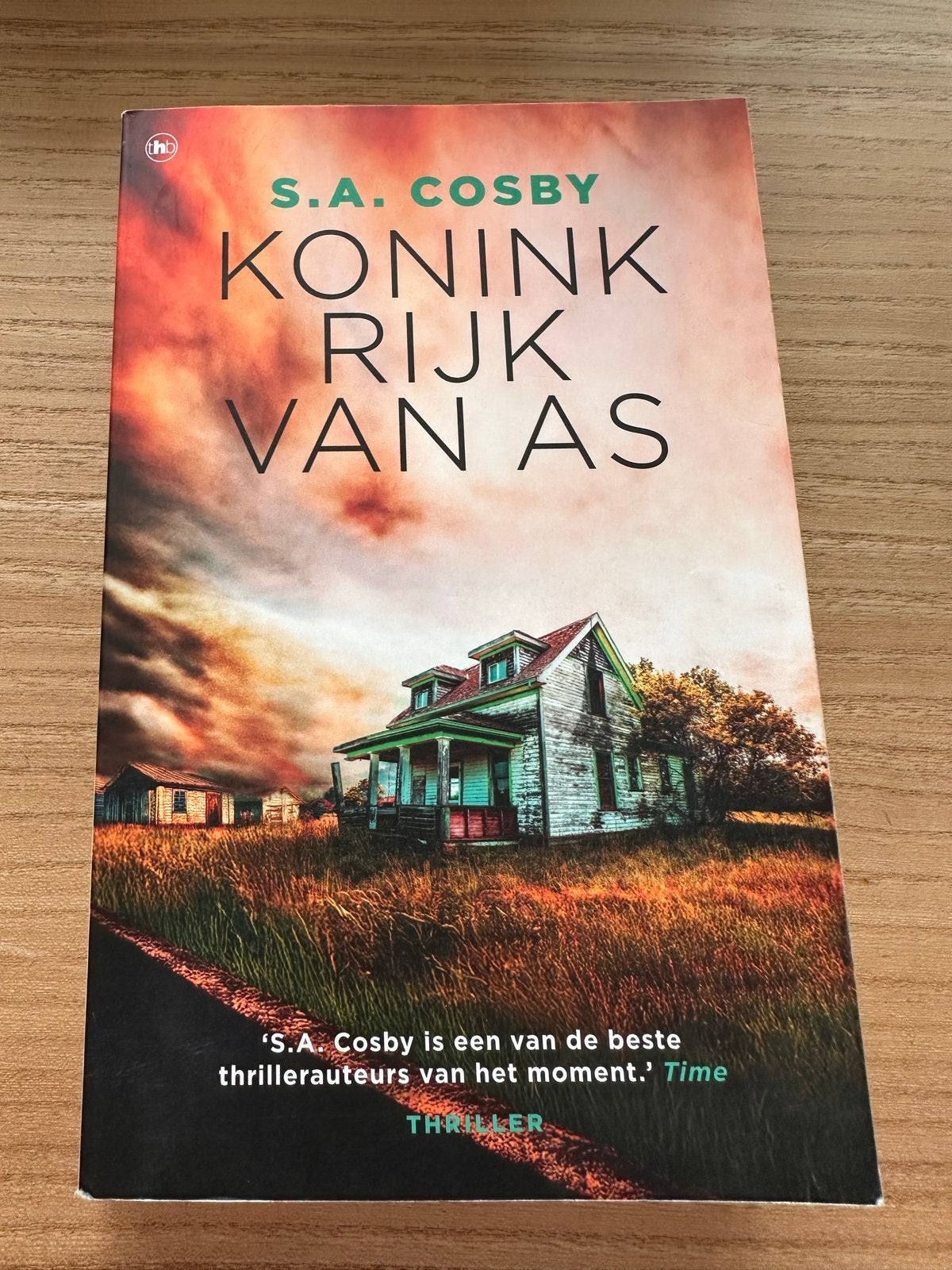 Koninkrijk van As - S.A. Cosby (Thriller), Ophalen of Verzenden, Zo goed als nieuw