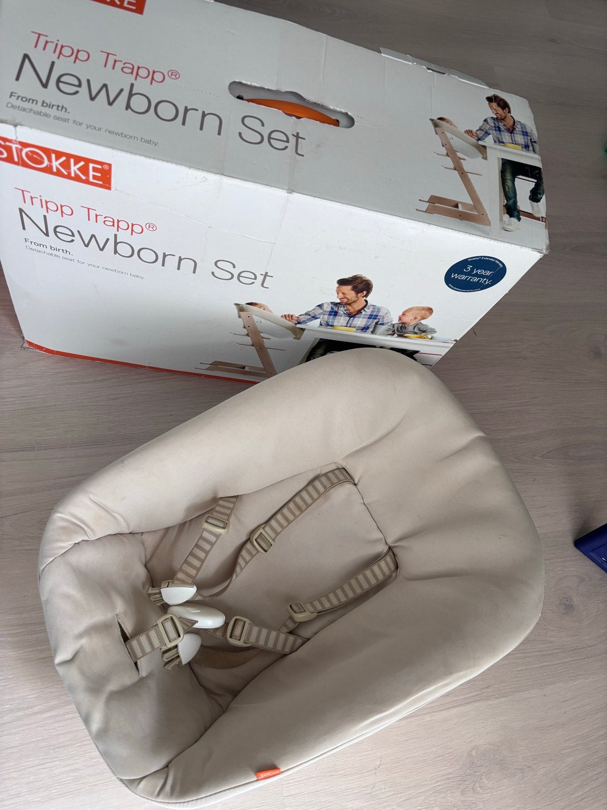 Stokke Tripp Trapp Newborn Set, Kinderen en Baby's, Ophalen of Verzenden, Zo goed als nieuw, Overige typen, Gordel(s)