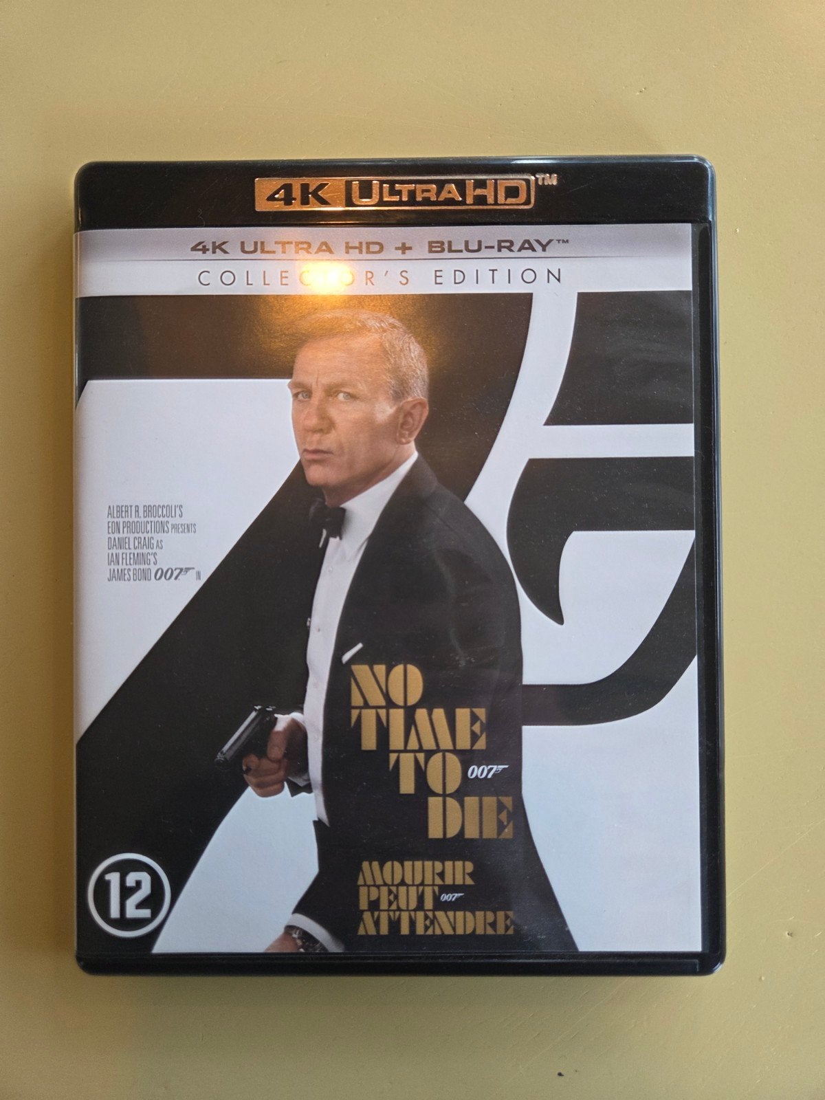 James Bond: No Time To Die - 4K UHD + Blu-ray Coll. Edi, Vanaf 12 jaar, Ophalen of Verzenden, Zo goed als nieuw, Actiethriller