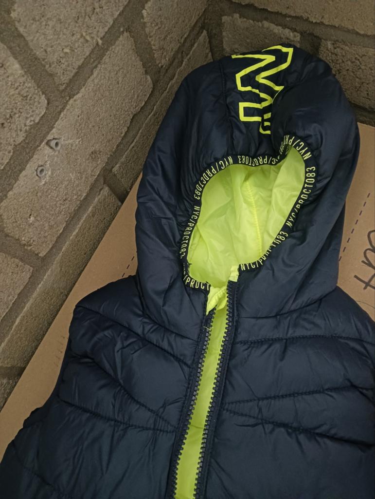 Omkeerbare jas, Ophalen, Nieuw, Jongen