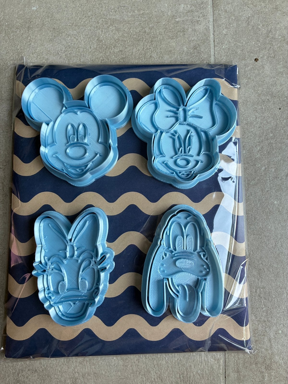 Mickey mouse koekjes vormen, Ophalen of Verzenden, Mickey Mouse, Nieuw, Beeldje of Figuurtje