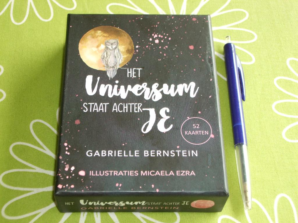 Het universum staat achter je - Gabrielle Bernstein, Boeken, Esoterie en Spiritualiteit, Tarot of Kaarten leggen, Overige typen