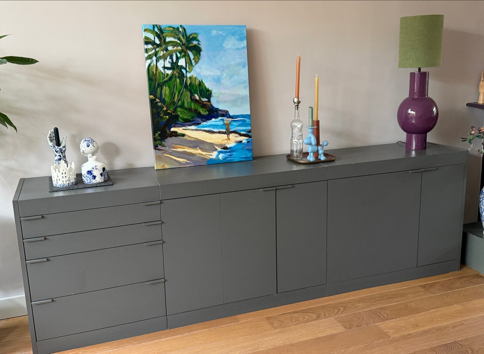 Pastoe dressoir L-serie - Modern en functioneel, Ophalen, Gebruikt, 200 cm of meer, Met lade(s)