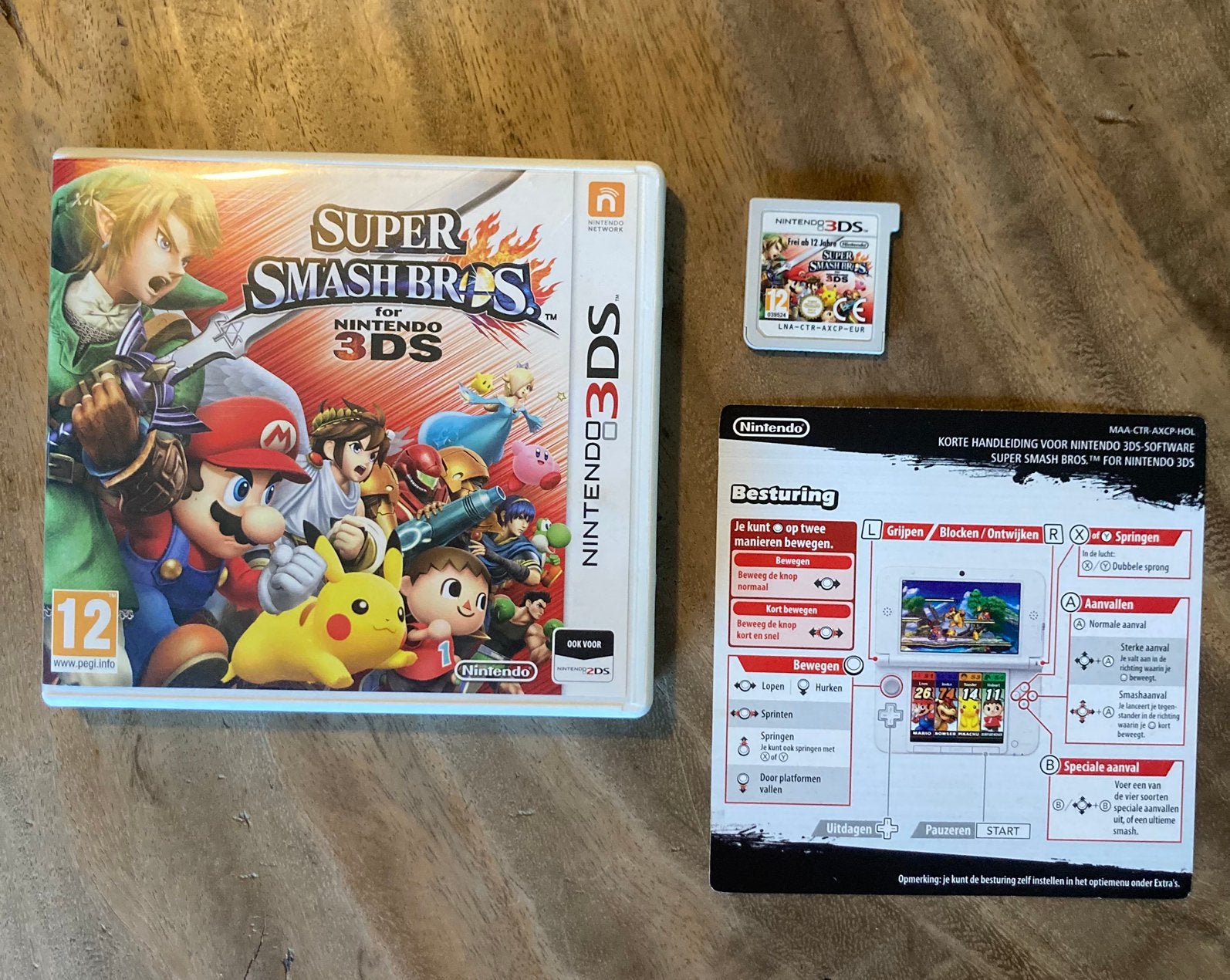 Super Smash Bros for 3ds, Vechten, Ophalen of Verzenden, Zo goed als nieuw, 3 spelers of meer