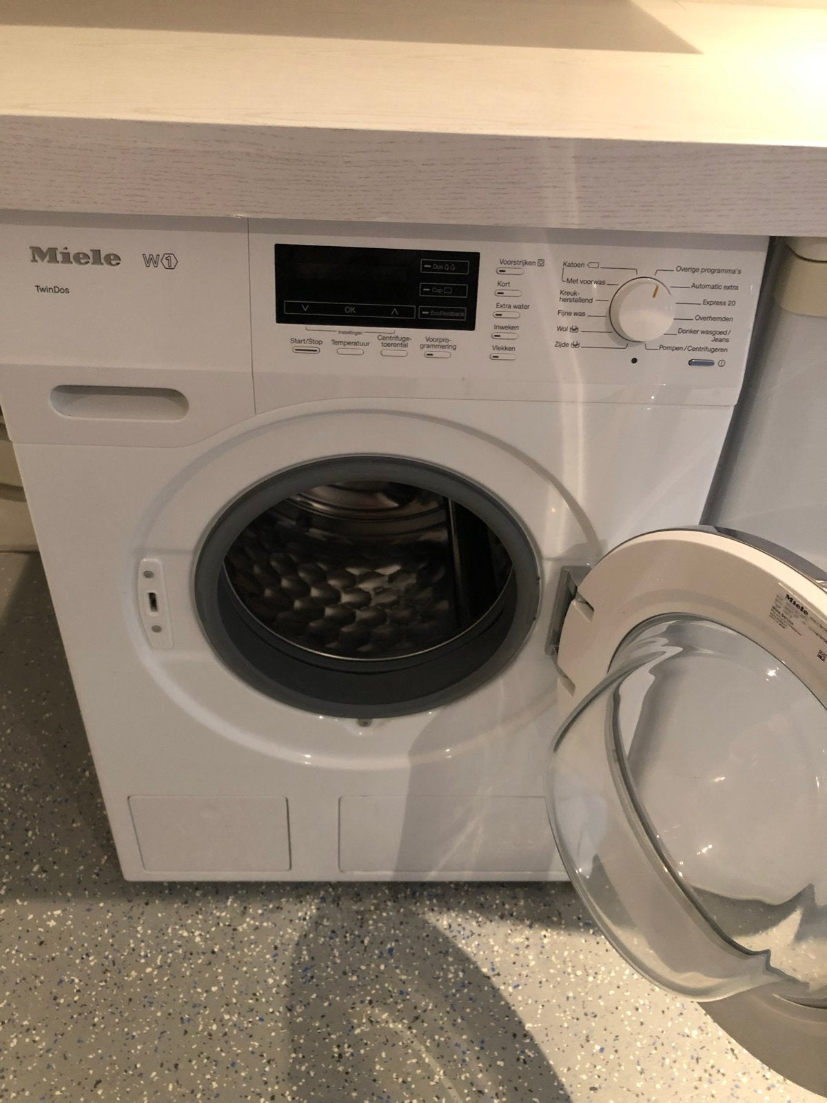Miele W1 WKG130 WPS TwinDos Wasmachine, Witgoed en Apparatuur, Wasmachines, Ophalen, 8 tot 10 kg, 85 tot 90 cm, 1600 toeren of meer