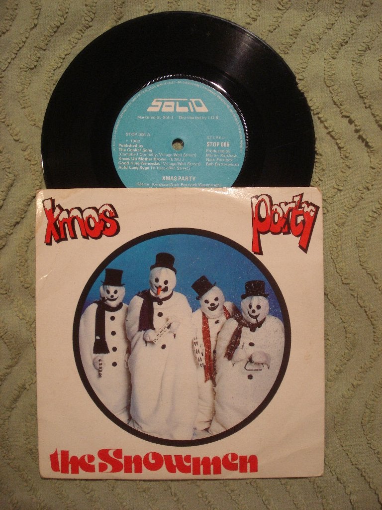 The Snowmen 7" Vinyl Single: ‘Xmas party’ (UK), Ophalen of Verzenden, Gebruikt, 7 inch, Pop