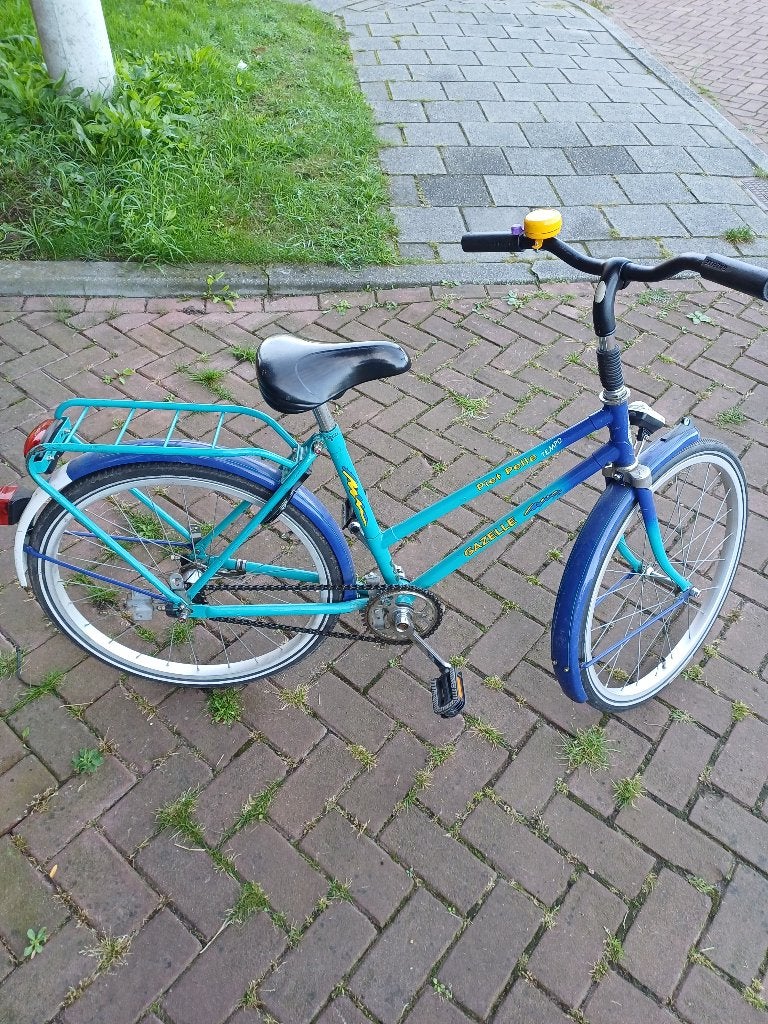 Meisjesfiets, Fietsen en Brommers, Ophalen, Terugtraprem, 22 inch, Gebruikt
