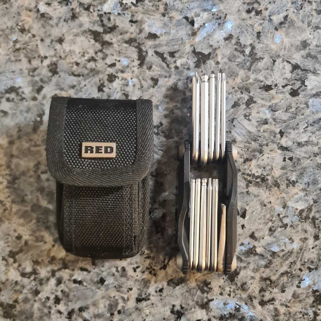 Multitool, Ophalen of Verzenden, Gebruikt, Inbusset, Overige merken