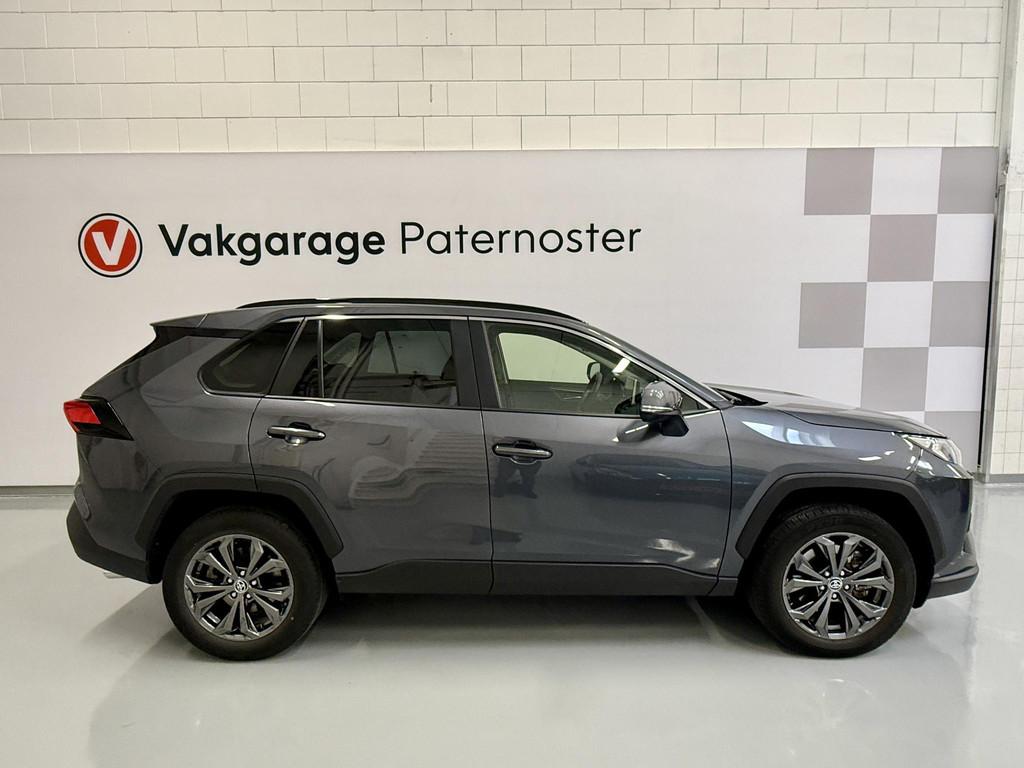 Toyota RAV4 2.5 Hybrid Leer / Carplay / Stoel & Stuurverwarm, 12 maanden, Adaptive Cruise Control, Gebruikt, 4 cilinders
