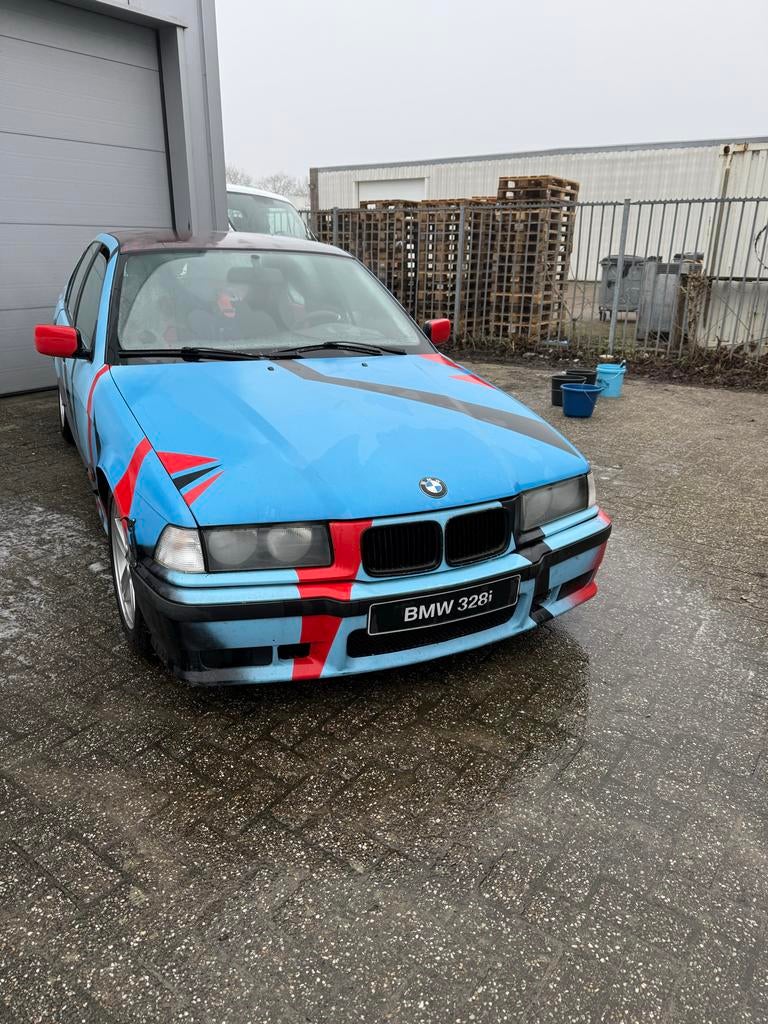 BMW 328 e36 circuit/race/drift auto. Met kenteken., Auto diversen