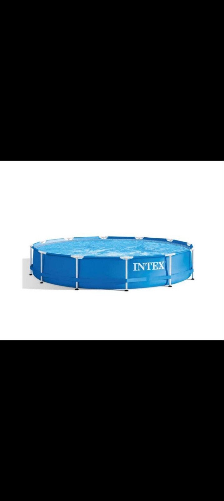 Mooi Intex zwembad (366x76) te koop!, Minder dan 80 cm, Rond, 300 cm of meer, Ophalen of Verzenden