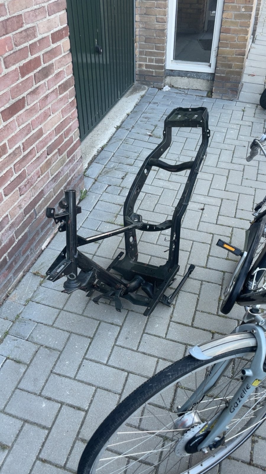 Runner frame, Frame, Gebruikt, Bakfiets, Staal