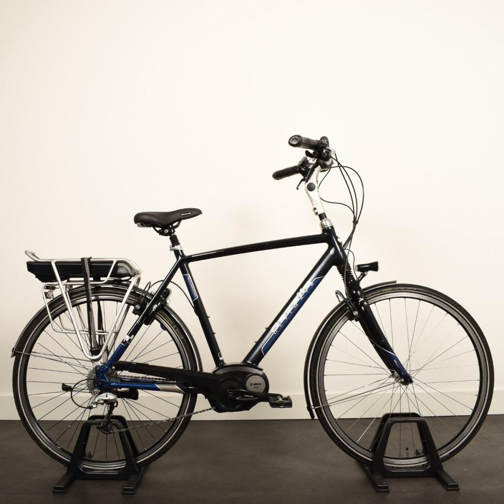 Gazelle Ultimate T1I 400WH Heren Blauw glans 57cm 2016, Fietsen en Brommers, Elektrische fietsen, Gebruikt, -, - 0
-, NL, -