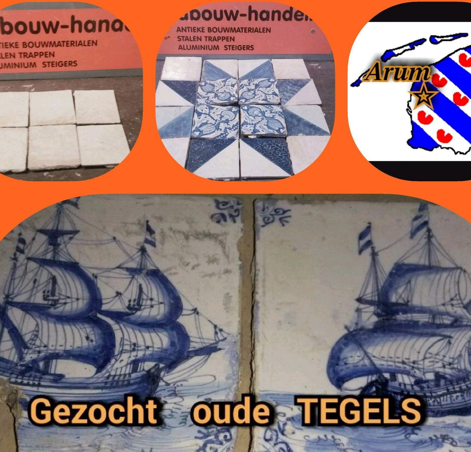 GEZOCHT TEGELS tegel tegeltjes oude antieke Delfts blauw oud, Ophalen of Verzenden