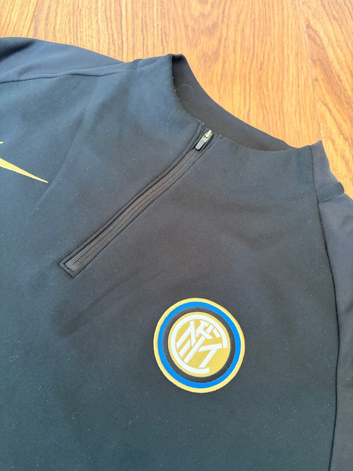 Nike Inter Milan Trainingspak - Zwart/Blauw, Kleding | Dames, Zwart, Ophalen of Verzenden, Zo goed als nieuw, Maat 42/44 (L)