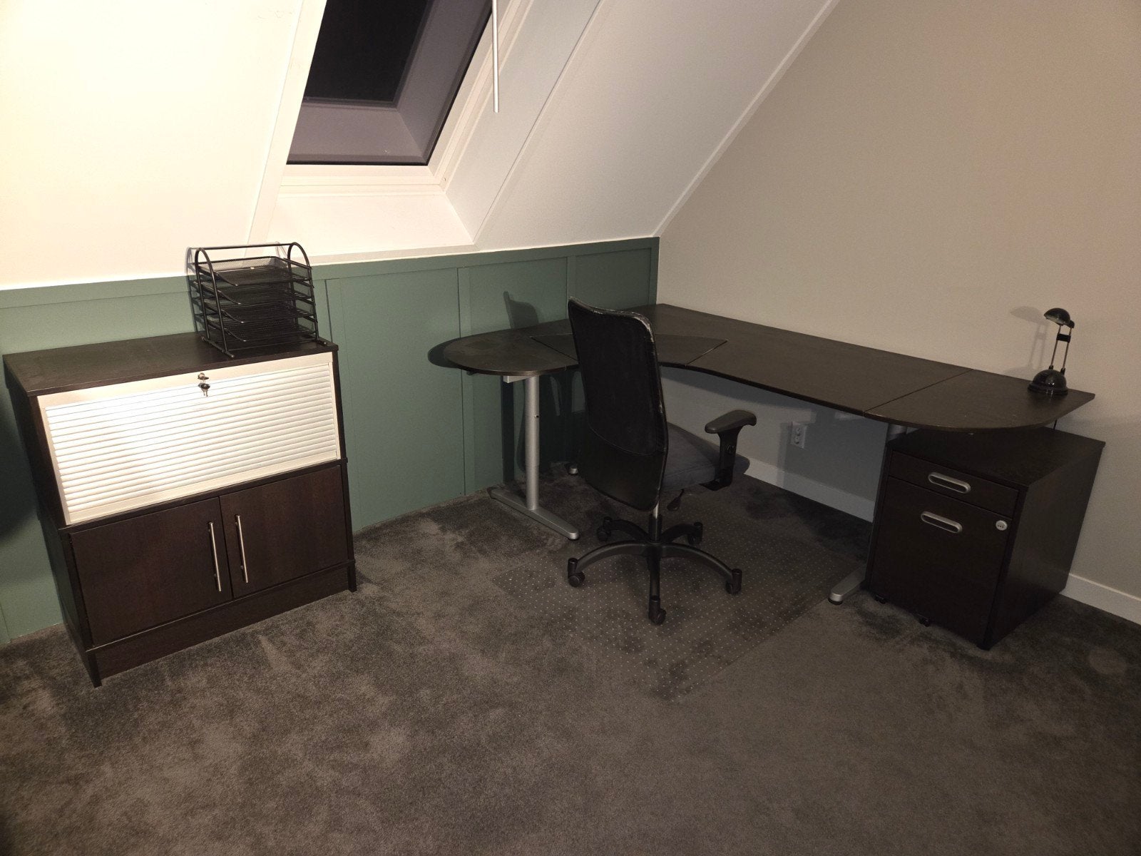 Gratis kantoorinrichting – bureau, (lade)kast & stoel, Huis en Inrichting, Ophalen
