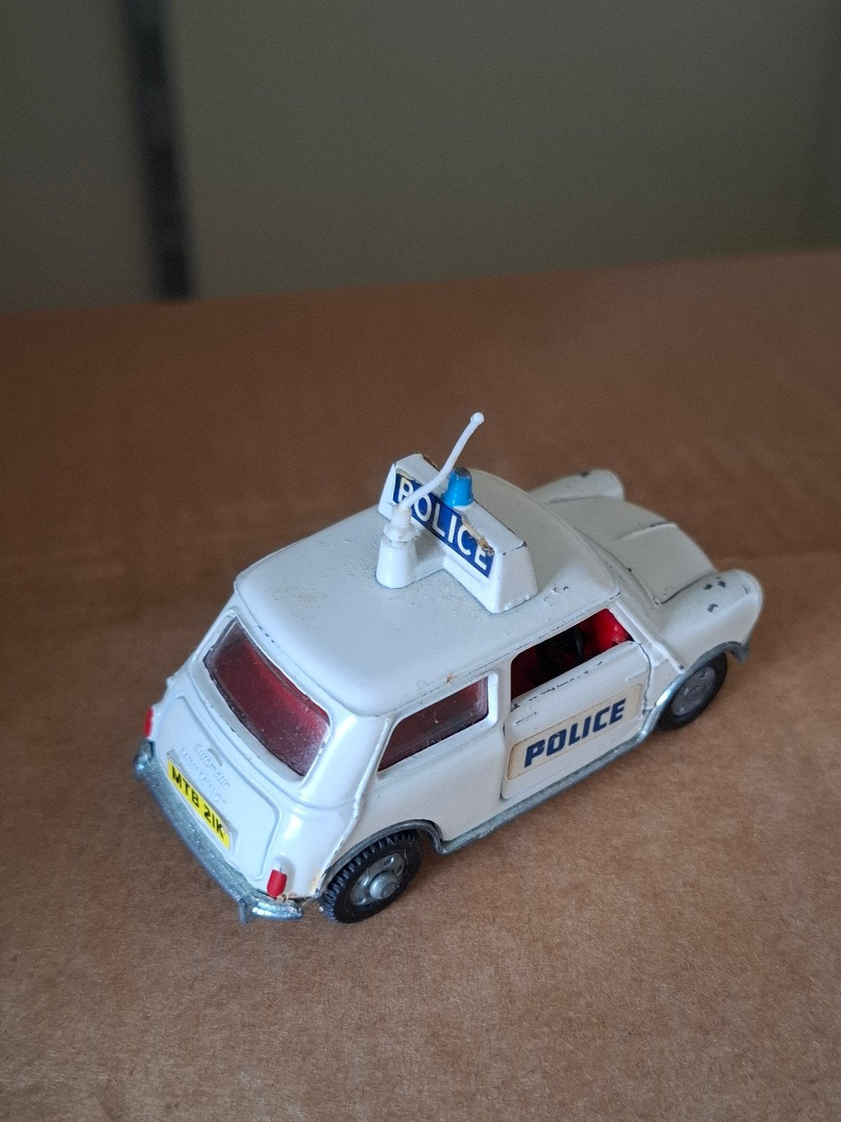 Mini Cooper Politie Speelgoedauto - Bespeelde Staat, Kinderen en Baby's, Speelgoed | Speelgoedvoertuigen, Ophalen, Gebruikt
