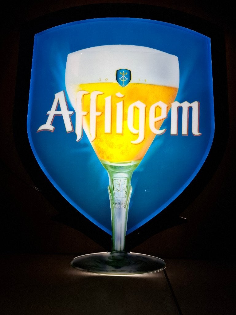 Lichtreclame Affligem abdijbier, Ophalen of Verzenden, Nieuw, Lichtbak of (neon) lamp