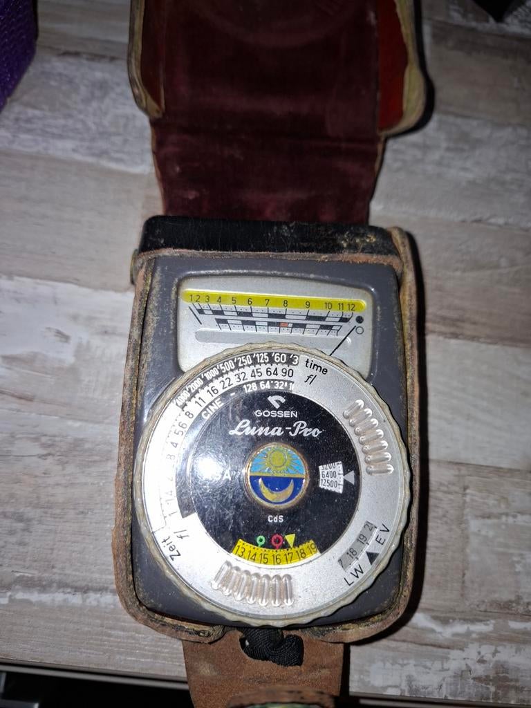 Gossen Luna-Pro CDS analoge lichtmeter, Ophalen of Verzenden, Gebruikt, Overige typen
