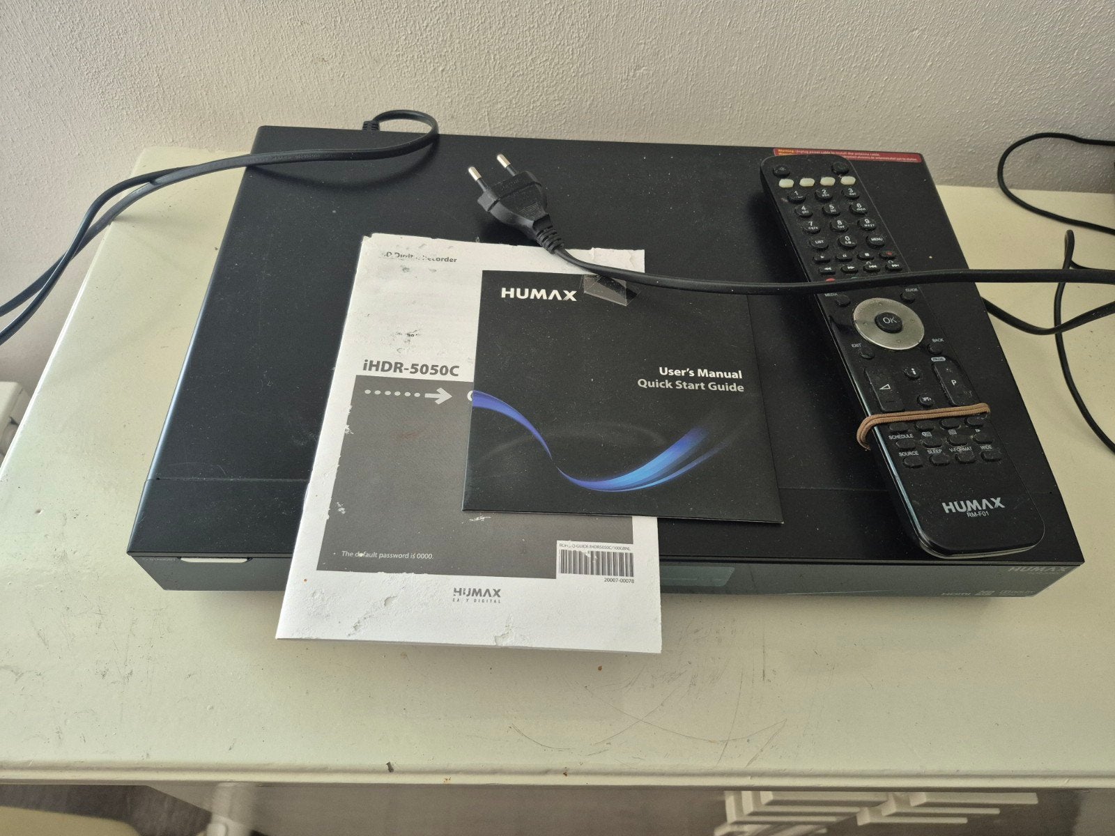 Humax iHDR-5050c Harddiskrecorder - Digitale TV Ontvanger, Ophalen, Gebruikt, Harddiskrecorder