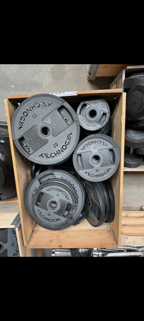 ️‍️ Technogym pu schijven, Halterschijven, Technogym, -, Benen