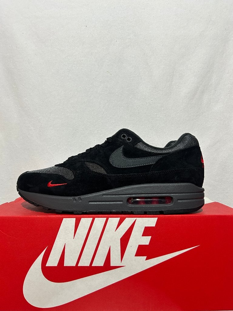 NIEUW IN DOOS! Maat 48,5 - Nike Air Max 1 Anthracite Bred, Verzenden, Zwart, Nike, Nieuw