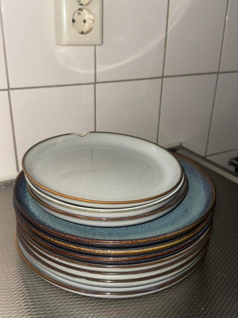 Borden ikea/ blauwe uitverkocht, Ophalen, Overige stijlen, Bord(en)