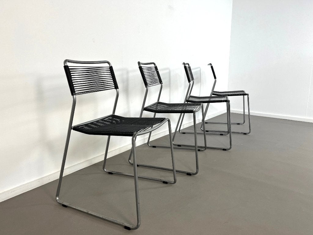 4 postmoderne Melker stoelen Lisa Norinder.Ikea, jaren 90, Ophalen, Gebruikt, Bruin, Twee